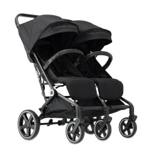 Deryan XP X2 Pushchair - 2 in 1 Pram & Buggy - Birth to 4 Years - Max Load 22 kg - Compact & Foldable - Grey