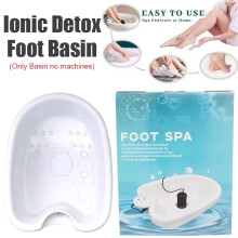 Only Foot BathTub Detox Ion Foot Spa Bath Basin Foot Soaking Bucket Sauna Footspa Bathtub Vibration Footspa BathCare Arrays Aqua