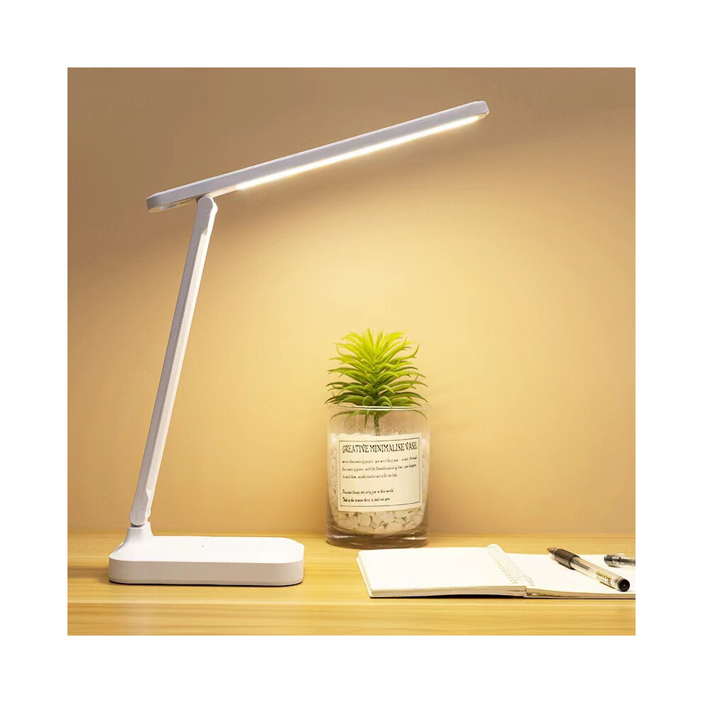 Folding Desk Lamp, Usb Touch Control Dimmable Night Led Usb Rechargeable Desk Lamp For Student Dormitory Reading And Bedr Light 153063528155