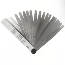 Feeler Gauge17 Blades Motorcycle Car Repair Tools Metric Gap Filler 0.02-1.00mm Gage Measurment Tool For Engine Valve Adjustment