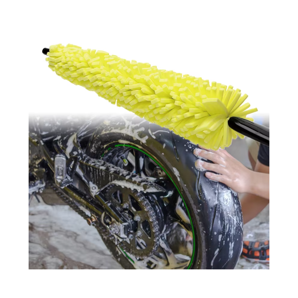 Car Wheel Brush Rim Tire Detailing Automotive Care Motorcycles Brush Wheel Cleaning Brushes Non-Slip Handle Easy To Cleaning New 183777422609