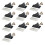 Weatherproof Snow Guards for Metal Roofing Includes-Black 1