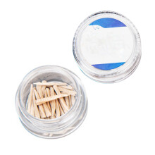25/50 Pcs Wood Interdental Wedges Teeth Interproximal Wedges-M