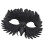 Halloween-masker Eagle-masker Maskerademasker-Zwart 1
