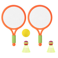 Kid Tennis Racket Set with Tennis and 2-Orange color
