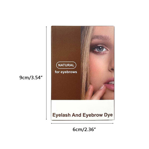 Semi Permanent Eyebrow Color Waterproof Eyelash & Eyebrow-Black 1