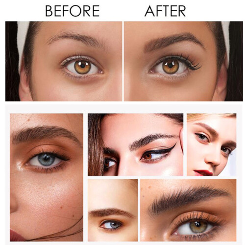 Semi Permanent Eyebrow Color Waterproof Eyelash & Eyebrow-Black 2