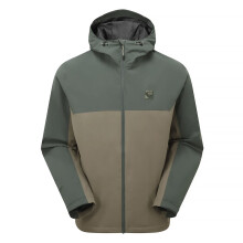 (L, Brownstone/Bonsai) Sprayway - Sprayway - Herren Wasserdichte Half Zip Regenjacke Mit Kapuze