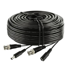 Sentry CCTV Camera Cable 40M/130 Feet BNC Video Power For HD CCTV Camera DVR Security Surveillance System installation 40m Meter