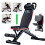 Weight Bench Adjustable Foldable Strength Training Full Body Workout Incline Gym 1