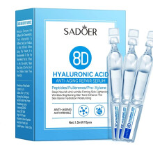 Hyaluronic Acid Face Serum Anti-Aging Deep Nourishment Fullerene Collagen Wrinkle Essence Whitening Lifting Skin Care