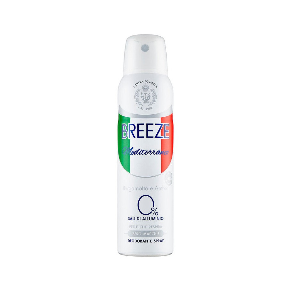 Breeze Deodorant Mediterraneo 150 Ml