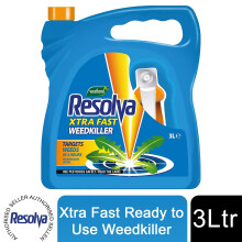 Resolva Xtra Fast Ready to Use Weedkiller for Home & Garden Use, 3 Litres
