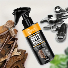 100ml Rust Spray - Easy-to-Use, Antifrust Maintenance Formula for All Car Models, Cleans Paint & Wheel Hubs, Oxidation Cleaner