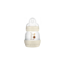 Mam Biberon Easy Start Anti-Colica 0 Mesi Portata Extra Lenta Sand Volpe 130 ml - Bottle