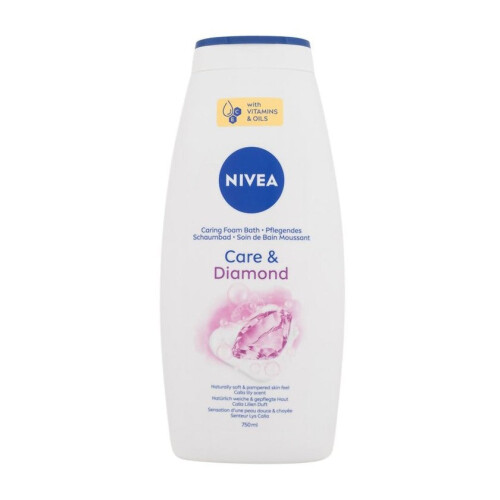 NIVEA Nivea Bath Foam Care & Diamond Caring 750 ml