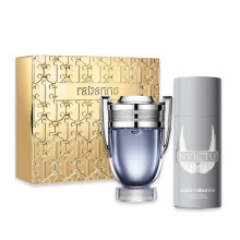 Paco rabanne Invictus Eau de Toilette 100 ml + Deodorant spray 150 ml for Men