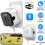 Window Camera 3MP 2K Indoor Outdoor Camera for Home Security Looking Outside UK 1