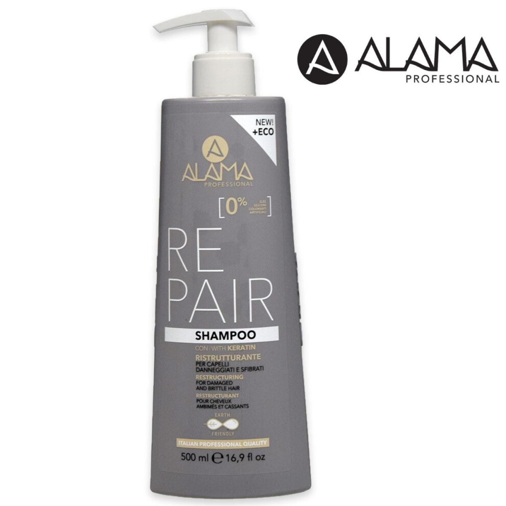 Alama Professional Repair Shampoo Restoring Shampoo 500 Ml - Image 2