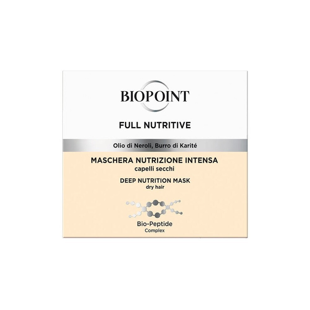 Photos - Hair Product Biopoint Full Nutritive Mask Nutrition Intense 200 ml - Hair Mask 