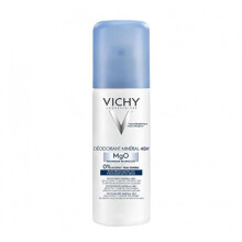 Vichy Deodorant Magnesio Tecnologia Mineral 48h Sensitive Skin 125ml - Spray Deodorant