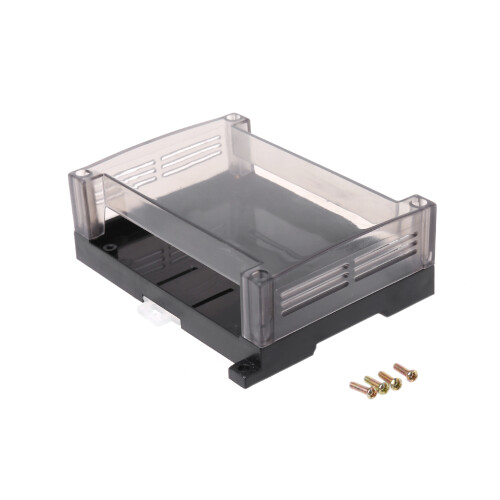 Panneau de boîte de commande industriel PLC en-Gris 125x90x40mm