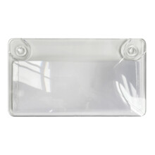Long Lasting Trendy Motorcycle License Plate-Transparent 2