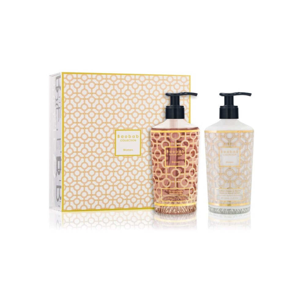 Photos - Shower Gel Baobab Collection Body Wellness Milk Hands e Body 350 ml + Sapone Liquid Hands 350 ml - Gift Set