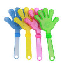 Clappers à main créatifs, bruiteurs en plastique pour fêtes et