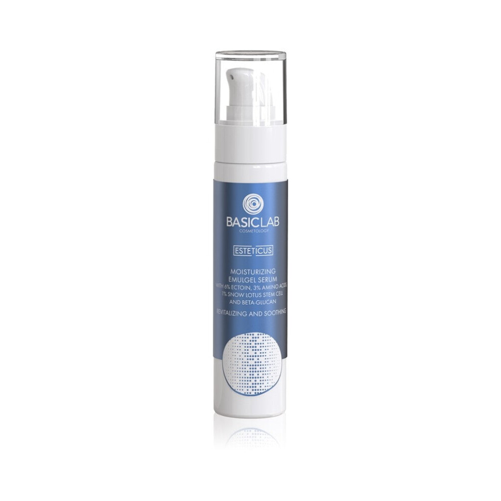 BasicLab Esteticus Moisturizing Emu-Gel Serum Ectoin Sensitive Skin 50ml - Image 4