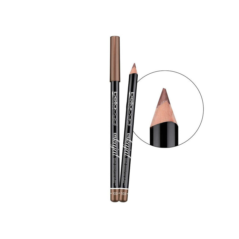 Bella Oggi Eye Kajal 103 Brown 1.1 G - Pencil Eye