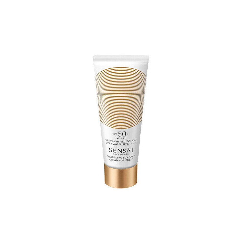 Photos - Sun Skin Care Sensai Silky Bronze Cream Sun Protective Body Spf 50+ 150 ml
