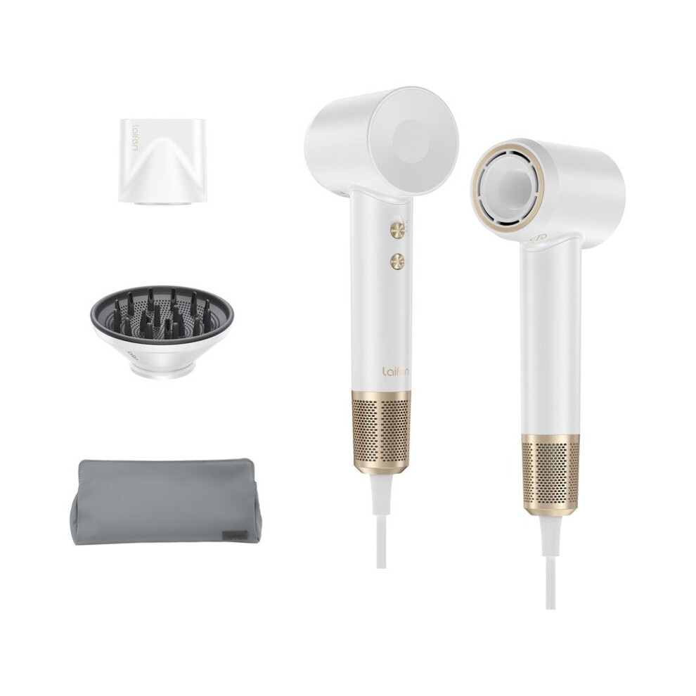 Laifen Swift Special Platinum Hair Dryer White - Hair Tool