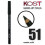 Kost make up Pencil Eyes 51 Black 1