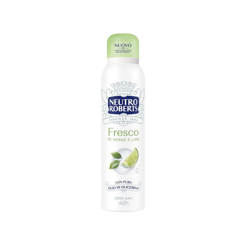Neutro Roberts Tã¨ Green E Lime 48 Ore 150 Ml - Spray Deodorant