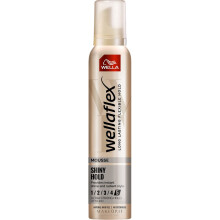 Wella Wellaflex Shine & Hold 200 ml - Mousse Hair
