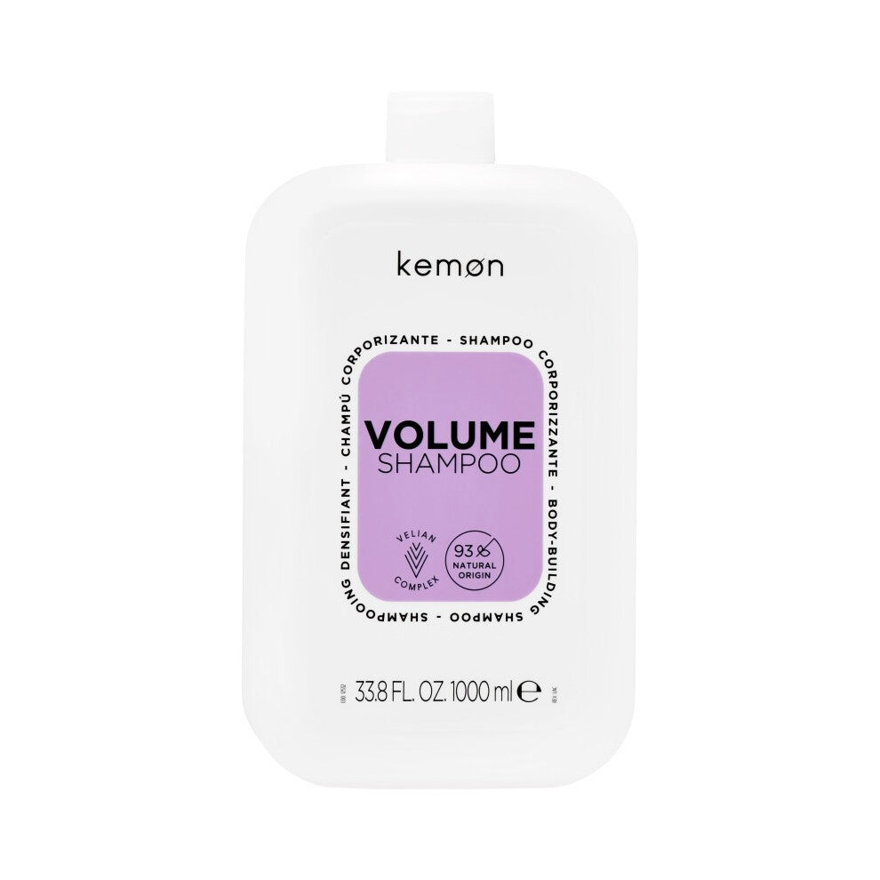 Kemon Volume Body-Building Shampoo 1000 Ml - Volumising Shampoo