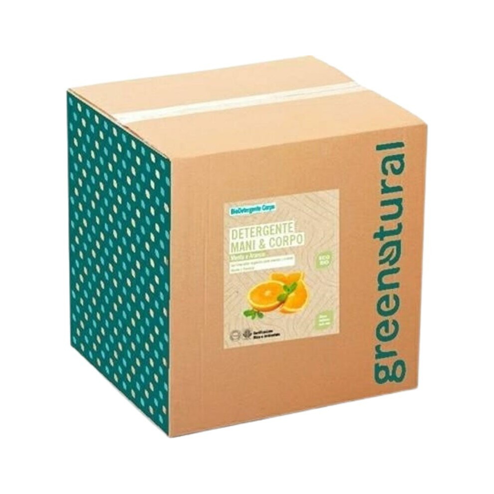Greenatural Sapone Hands E Body Mint & Arancio 10 Kg - Soap