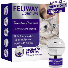 Feliway Optimum Reed Diffuser Elettrico Serenità Rinforzata Gatto 48 ml