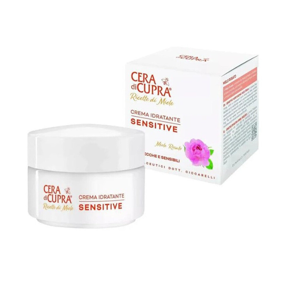 Cera Di Cupra Cream Moisturising Sensitive 50 Ml - Face Cream
