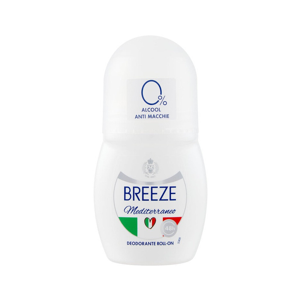 Breeze Mediterraneo Deodorant Roll-On 50 Ml
