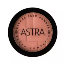 Astra Makeup Bronze Skin Powder 10 Cocoa - Bronzing Compact Bronzing Powder