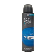 Dove Men Care Deodorant 72H Clean Comfort Advanced 150 ml