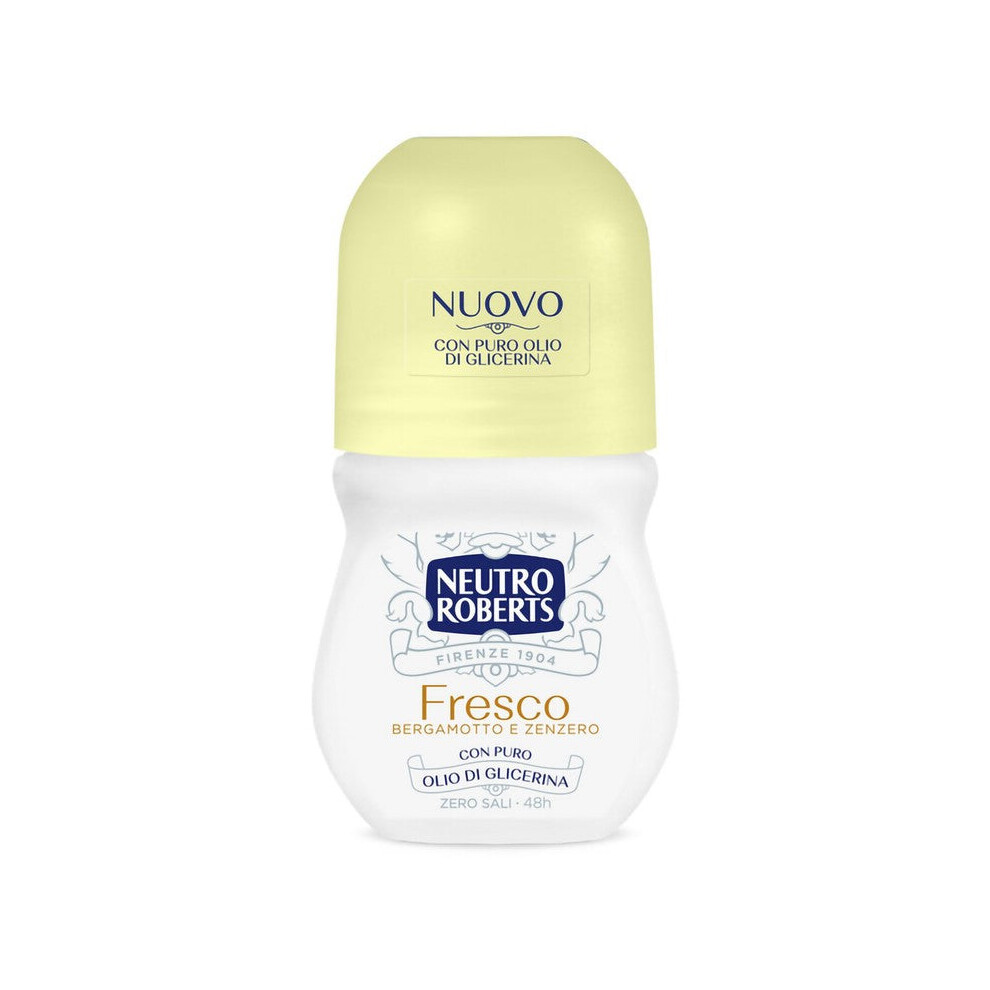 Neutro Roberts Deodorant Fresh Bergamot E Ginger Roll-On 50 Ml