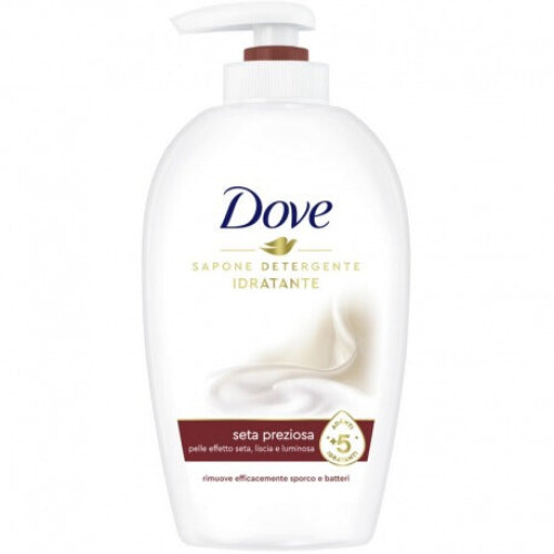 Dove Dove Sapone Liquid Complete Hands Silk Preziosa 250 ml - Liquid Soap