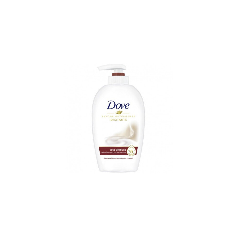 Dove Sapone Liquid Complete Hands Silk Preziosa 250 Ml - Liquid Soap