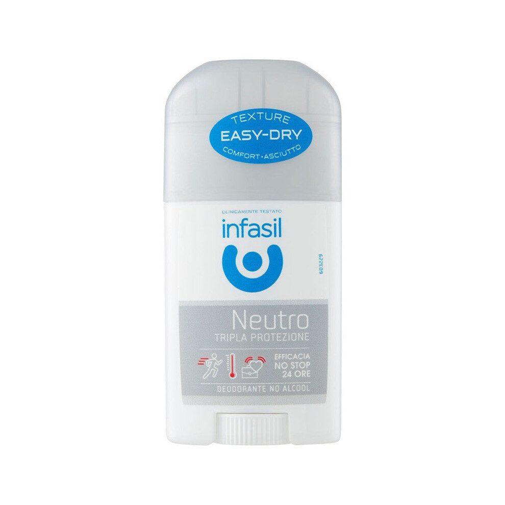 Infasil Neutro Tripla Protection Stick 50 Ml - Stick Deodorant