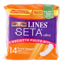 Lines Silk Ultra Light 14 pcs - Sanitary Towel