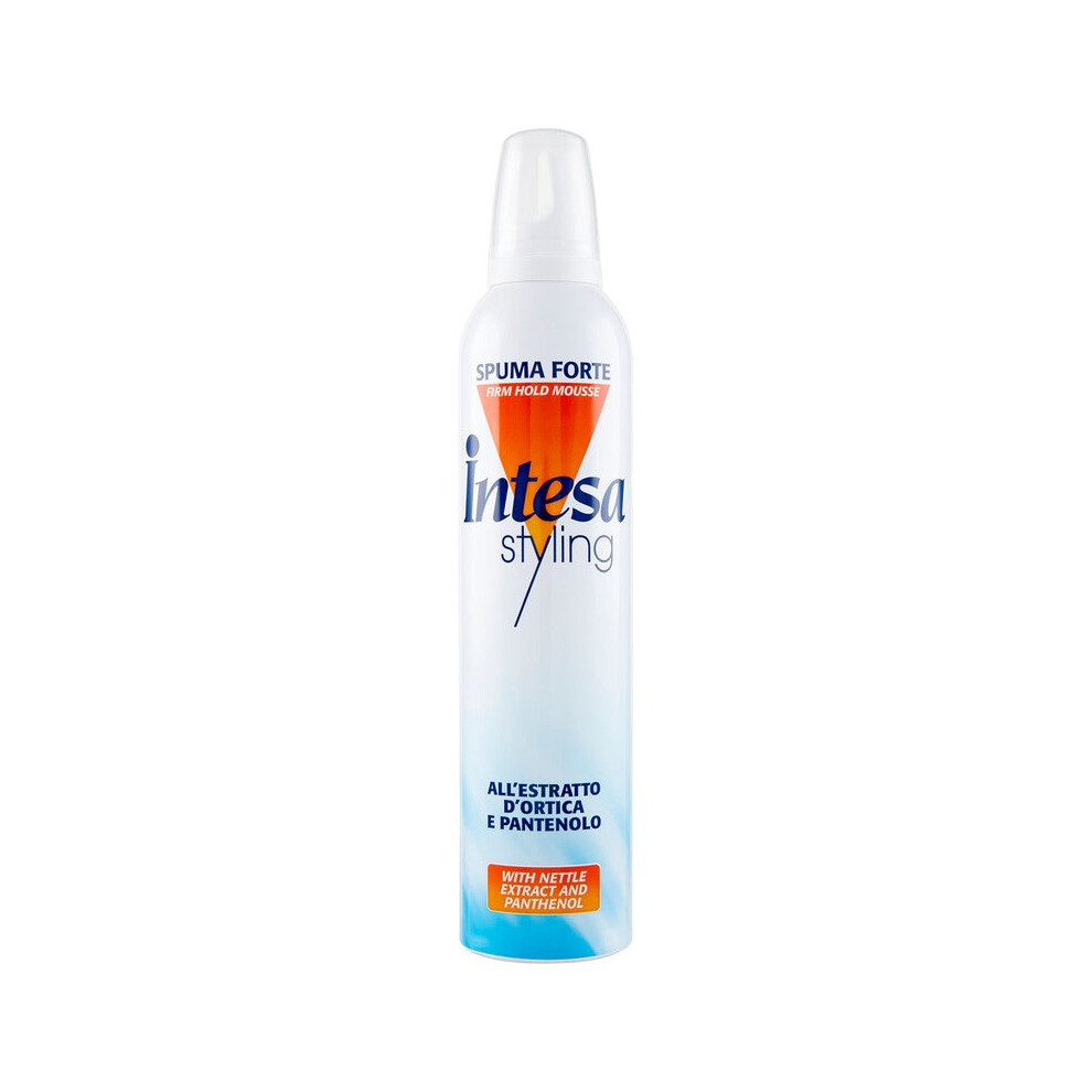 Intesa Spuma Styling For Hair Strong Extract Di Ortica E Pantenolo 300 Ml - Foam Styling