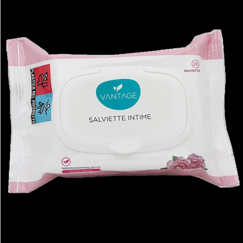 Vantage Wipes Intime 20 pcs - Intimate Wipes
